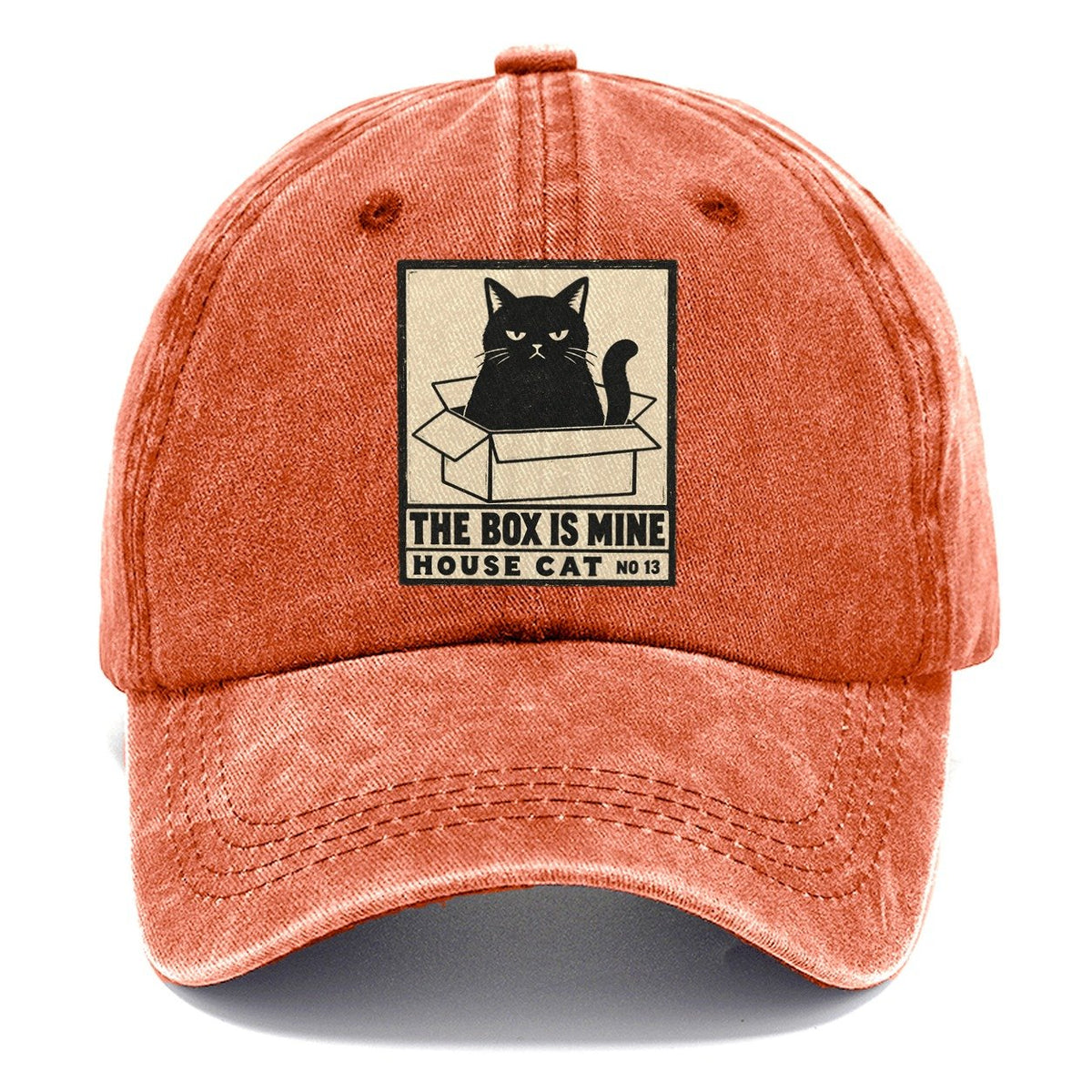 The Box Is Mine Neko Says No Classic Cap – Terracotta Clay