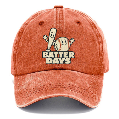 Batter Days Familiar Punchlines Classic Cap – Terracotta Clay