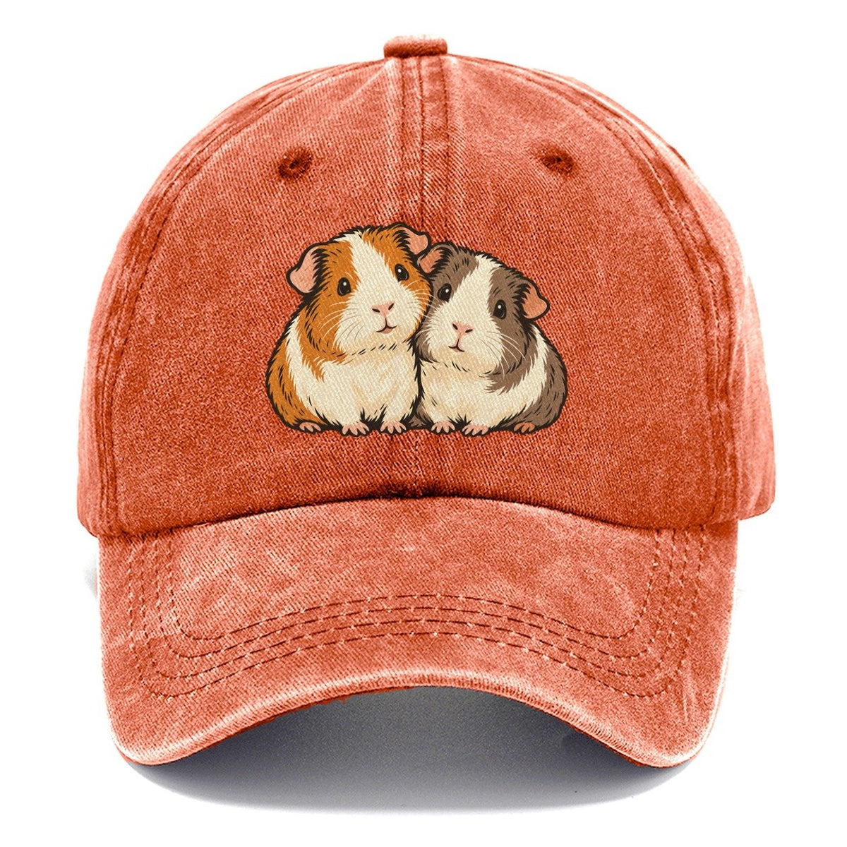 Guinea Pig Companions Small Pet Logos Classic Cap – Terracotta Clay