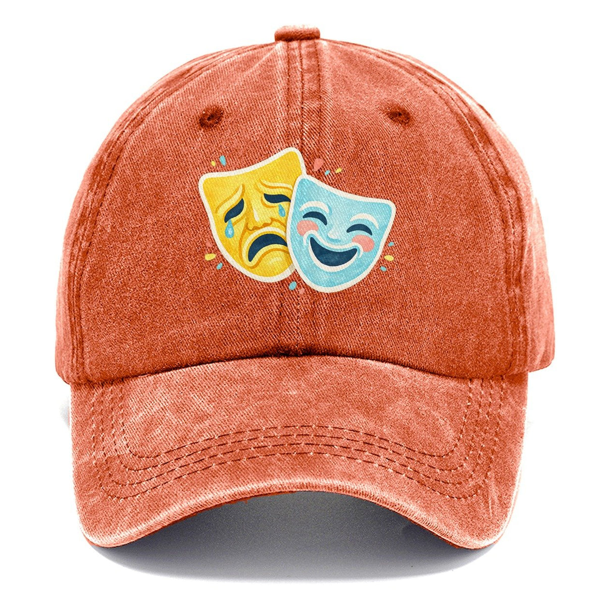 Black Labrador Portrait Classic Cap – Terracotta Clay