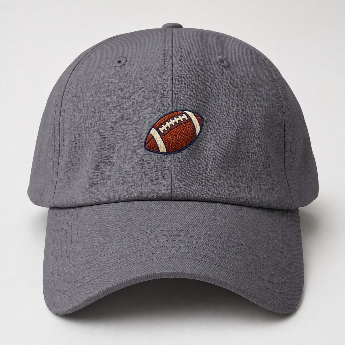 American Football Tiny Solo Marks Baseball Cap – Grey