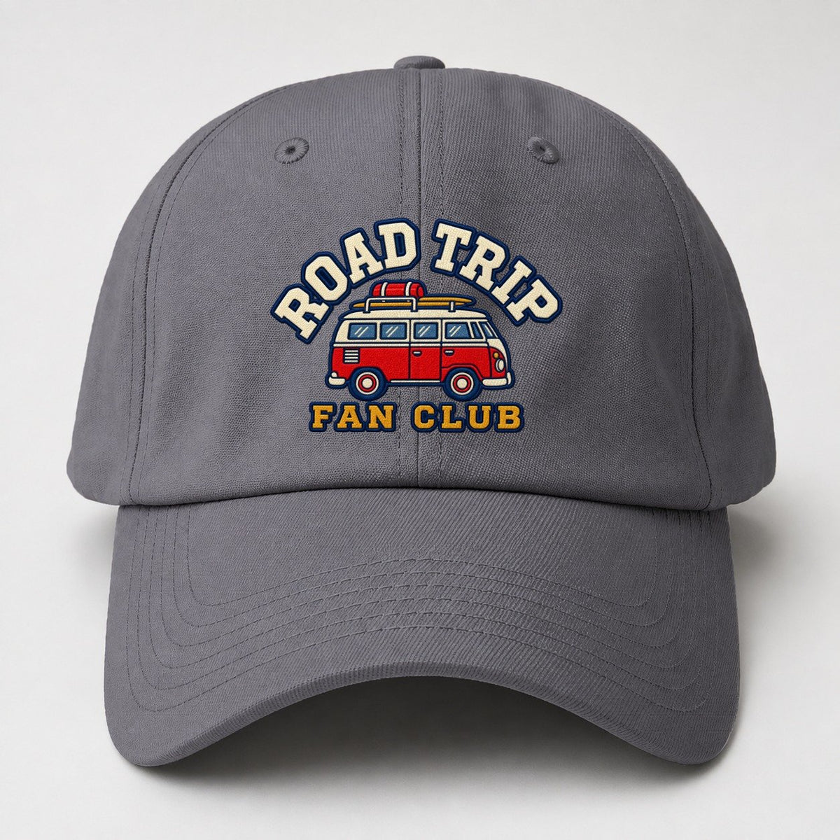 Road Trip Fan Club Baseball Cap – Grey