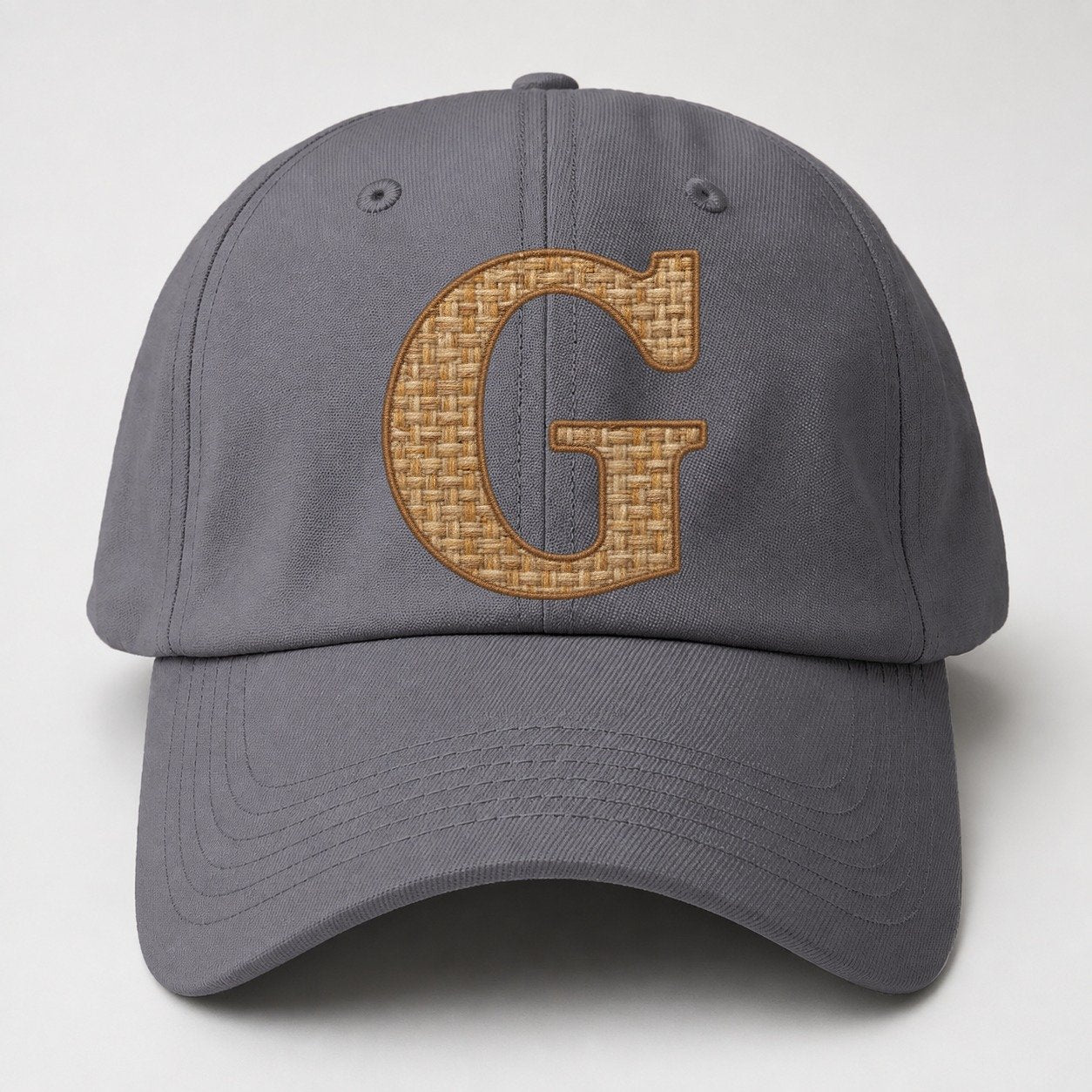 Woven Tweed G Monogram Baseball Cap – Grey