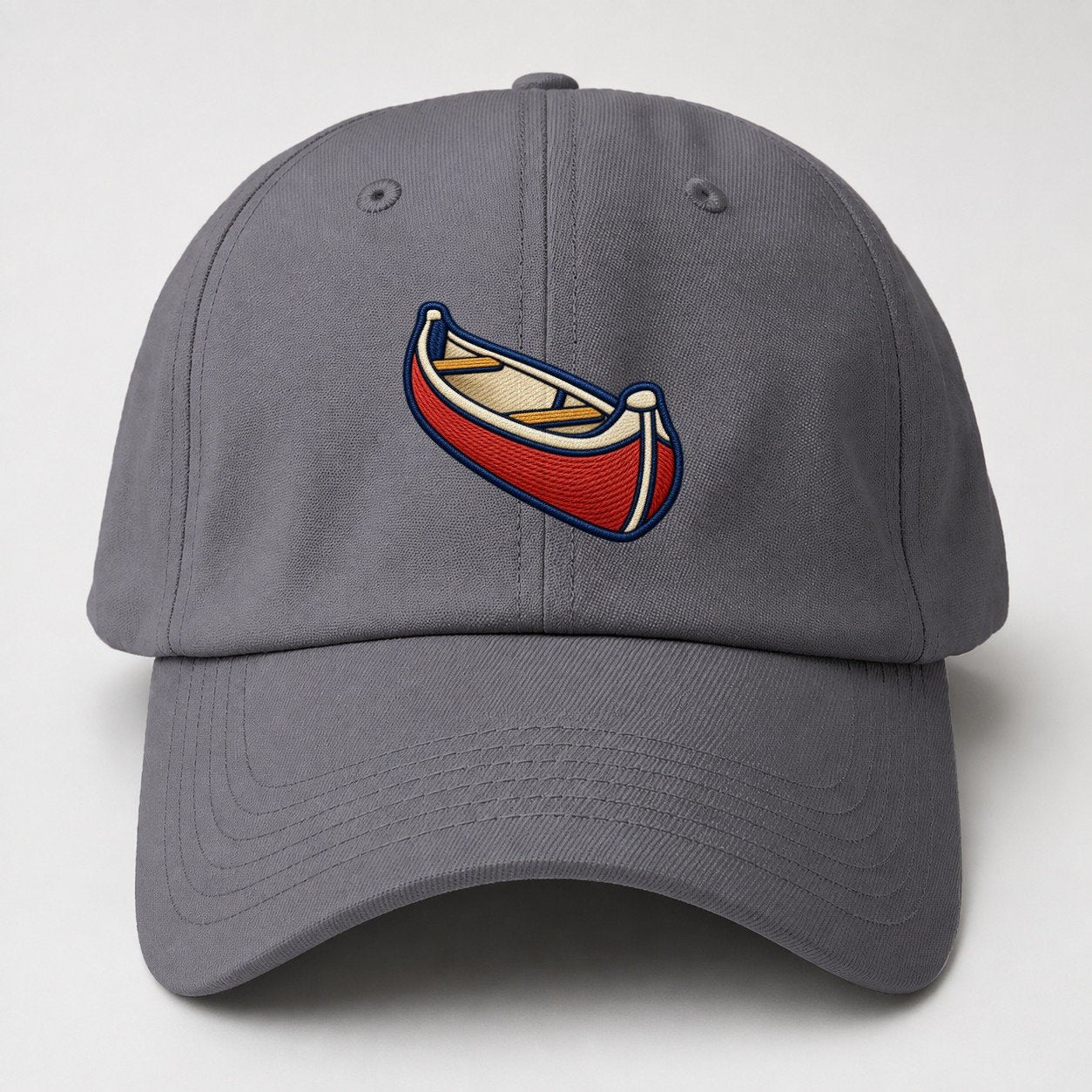 Canoe Tiny Solo Marks Baseball Cap – Grey