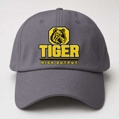 Tiger High Output Heavy Duty Baseball Cap – Grey
