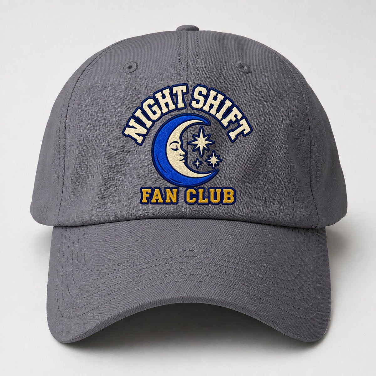 Night Shift Fan Club Baseball Cap – Grey