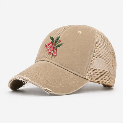 Victoria Common Pink Heath Australia Cultural Icons Washed Trucker Hat – Khaki