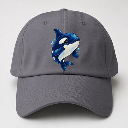 Orca Three Quarter Glide Sea Sprite Baseball Cap – Grey