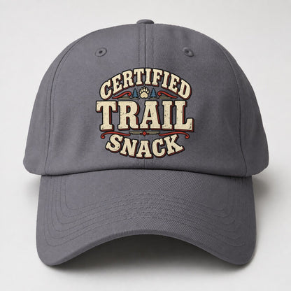Certified Trail Snack American Wit Baseball Cap – Grey