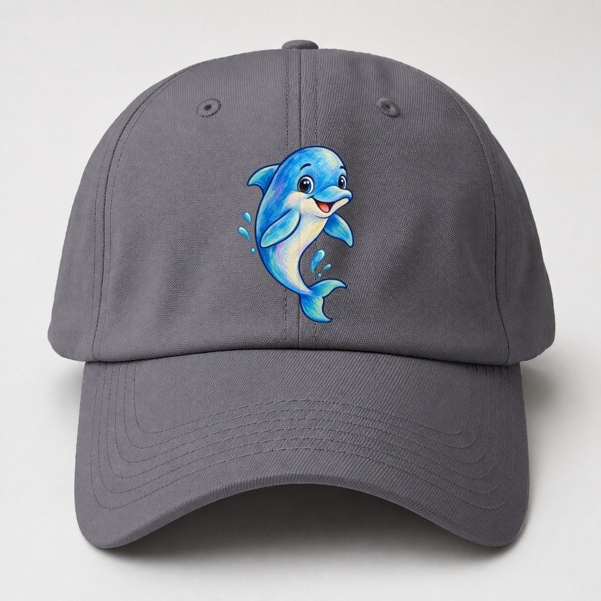 Dolphin Friendly Leap Sea Sprite Baseball Cap – Grey