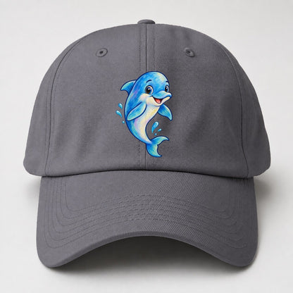 Dolphin Friendly Leap Sea Sprite Baseball Cap – Grey