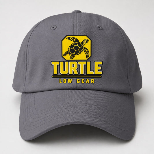 Turtle Low Gear Heavy Duty Baseball Cap – Grey