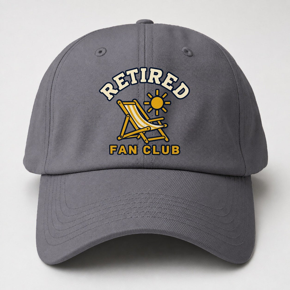 Retired Fan Club Baseball Cap – Grey