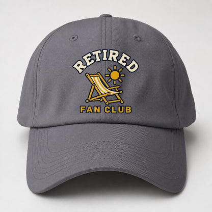 Retired Fan Club Baseball Cap – Grey