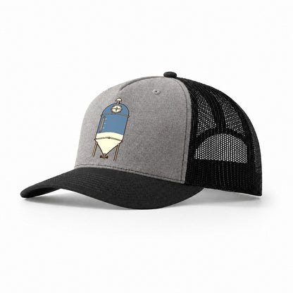 Fermenter Silhouette Homebrewing Trucker Hat – Grey Black