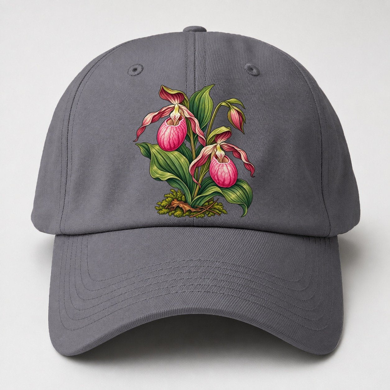 Prince Edward Island Lady S Slipper Canada Cultural Icons Baseball Cap – Grey