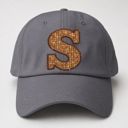 Woven Tweed S Monogram Baseball Cap – Grey
