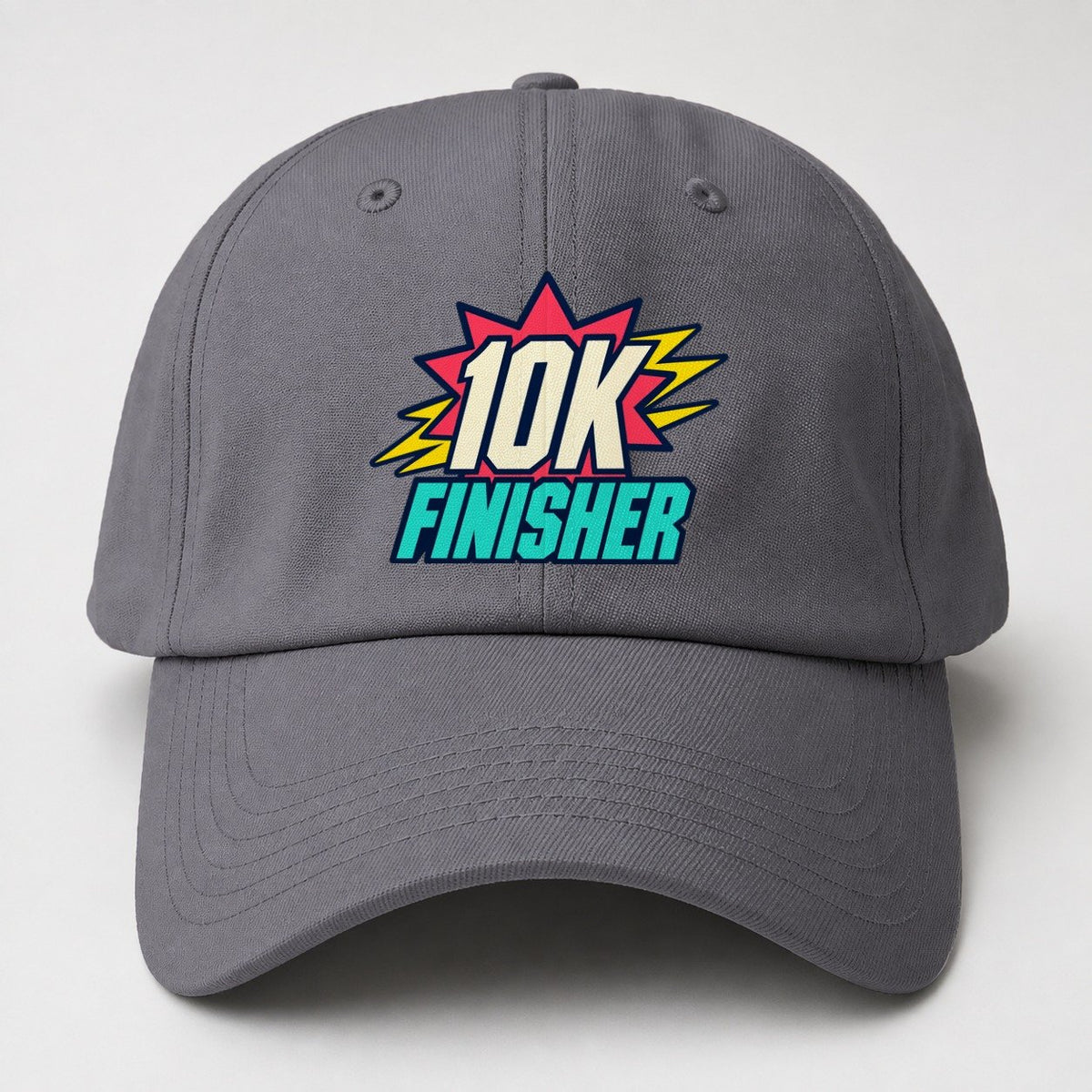 10K Finisher 90S Running Clubs Baseball Cap – Grey