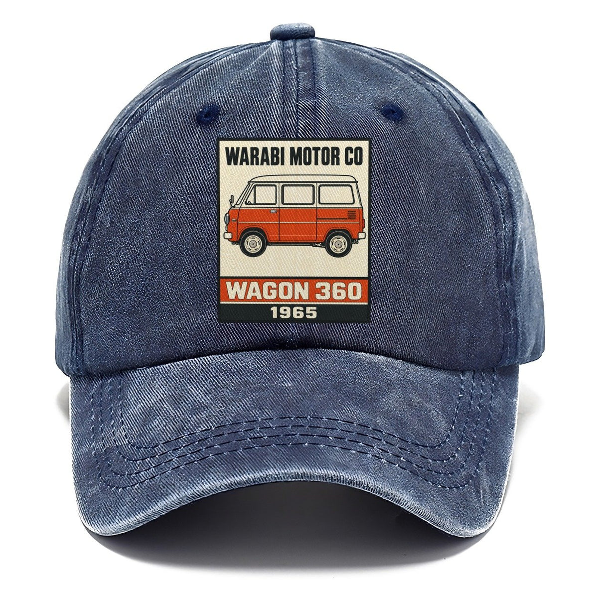 Warabi Wagon Showa Speed Plates Classic Cap – Twilight Navy