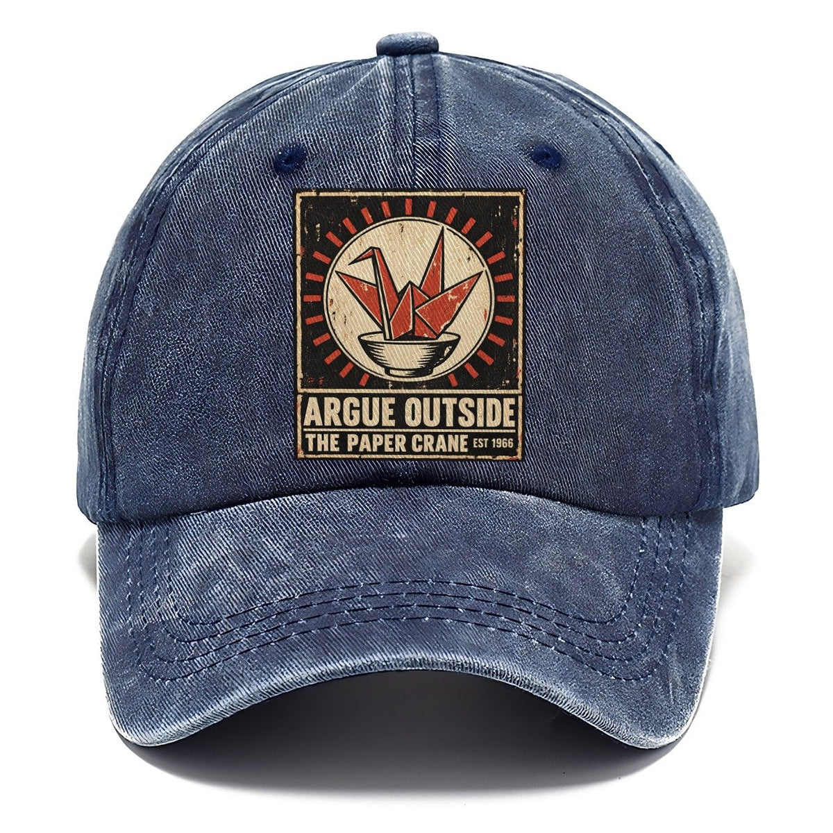 Paper Crane Bar Izakaya Rules Classic Cap – Twilight Navy