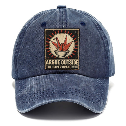 Paper Crane Bar Izakaya Rules Classic Cap – Twilight Navy