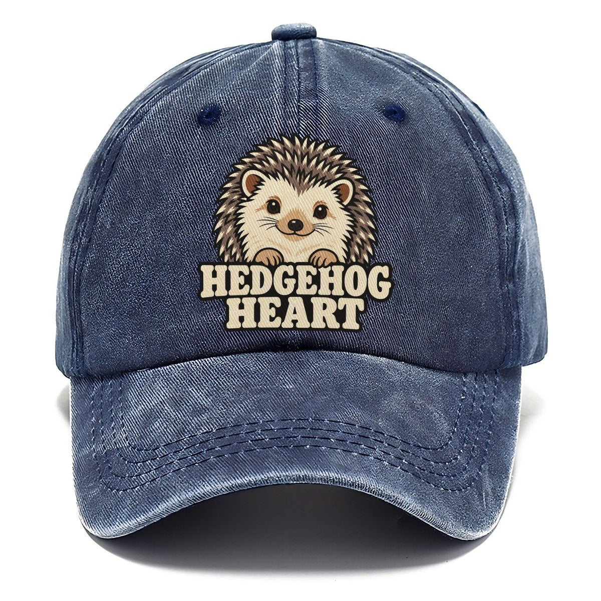 Hedgehog Heart Small Pet Logos Classic Cap – Twilight Navy