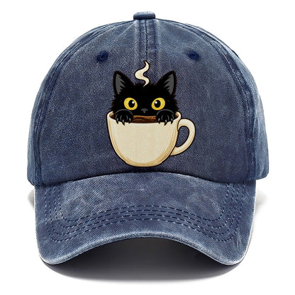 Black Cat Coffee Mug Fan Favorites Classic Cap – Twilight Navy