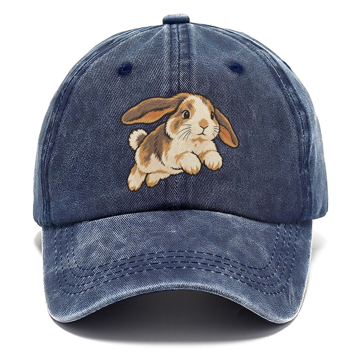 Rabbit Gentle Hop Small Pet Logos Classic Cap – Twilight Navy