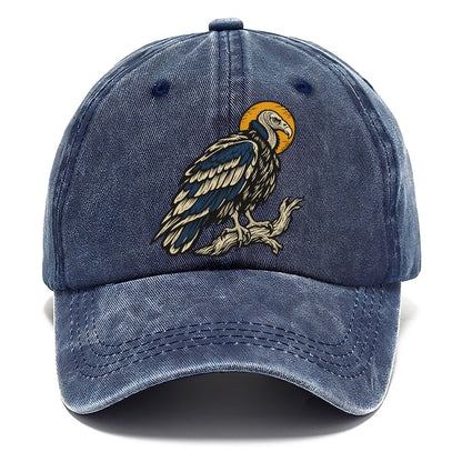 Vulture Solar Disc Sundown Familiars Classic Cap – Twilight Navy
