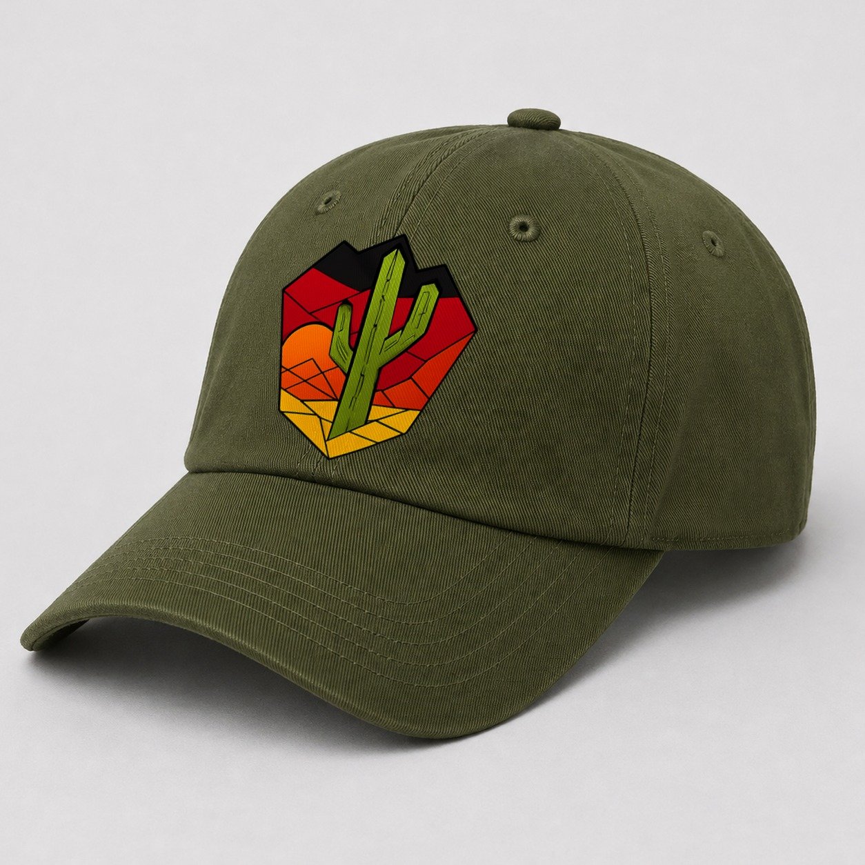 Army Green — angle view
