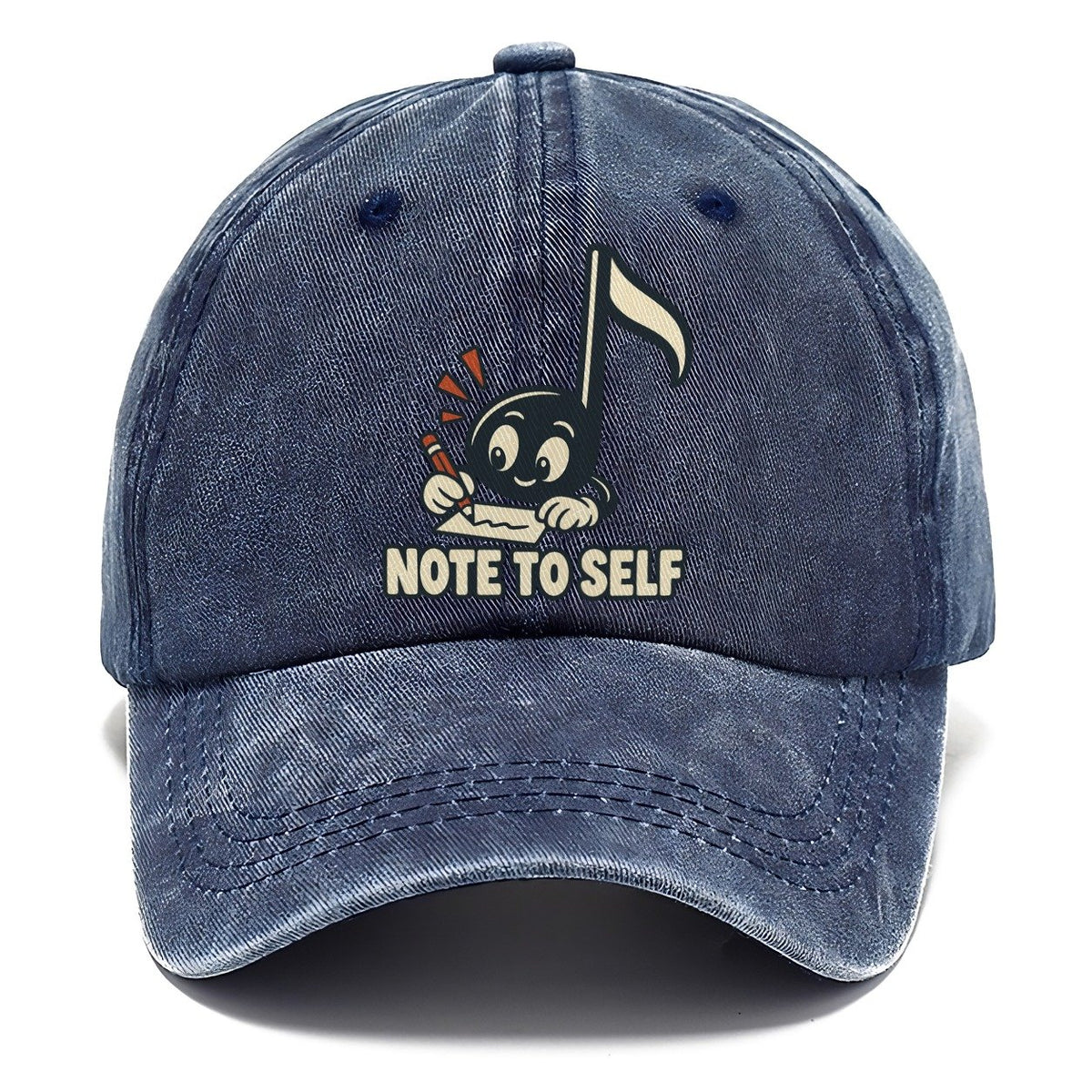 Note To Self Familiar Punchlines Classic Cap – Twilight Navy