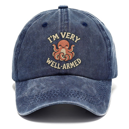 Octopus Animal Puns Classic Cap – Twilight Navy