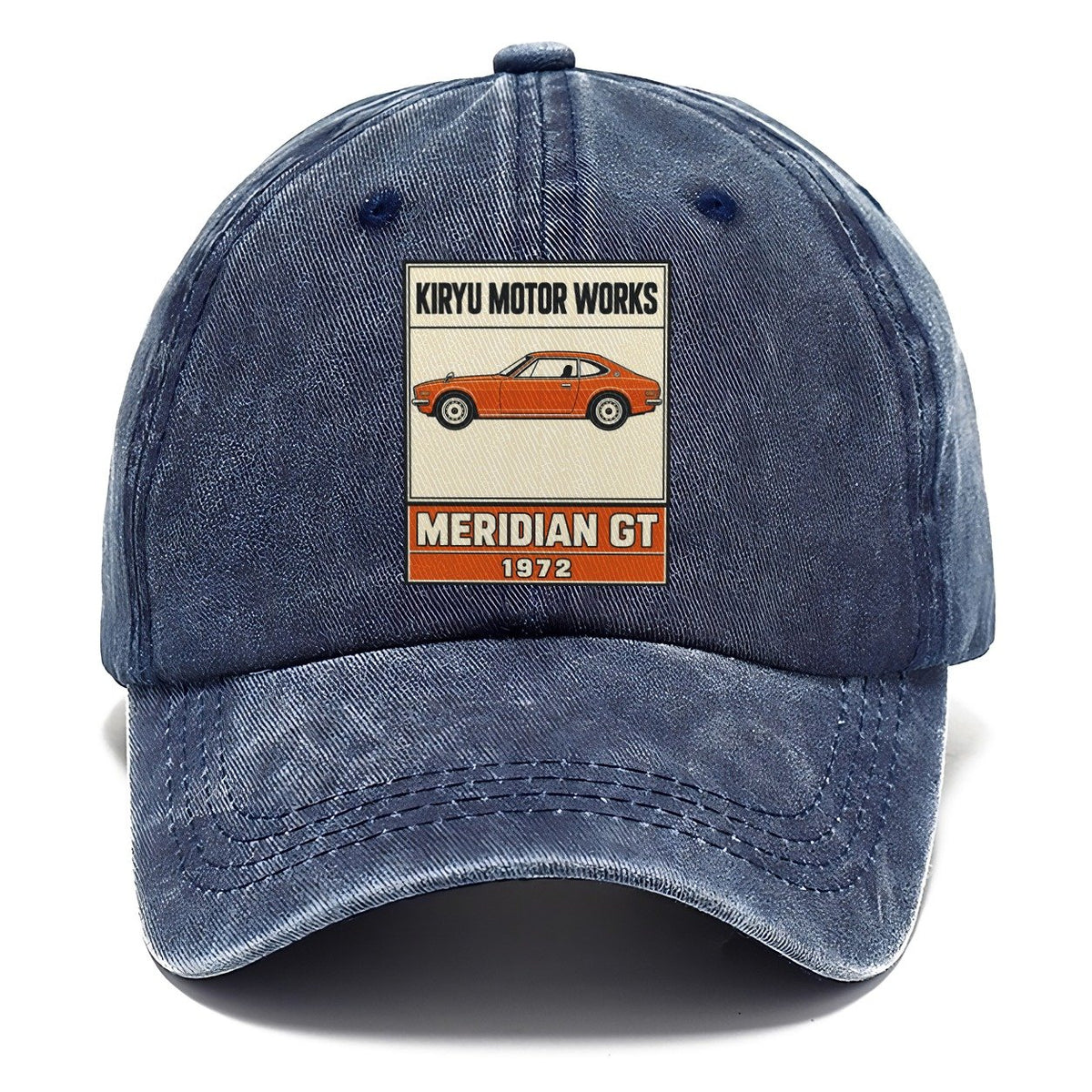 Kiryu Meridian Gt Showa Speed Plates Classic Cap – Twilight Navy