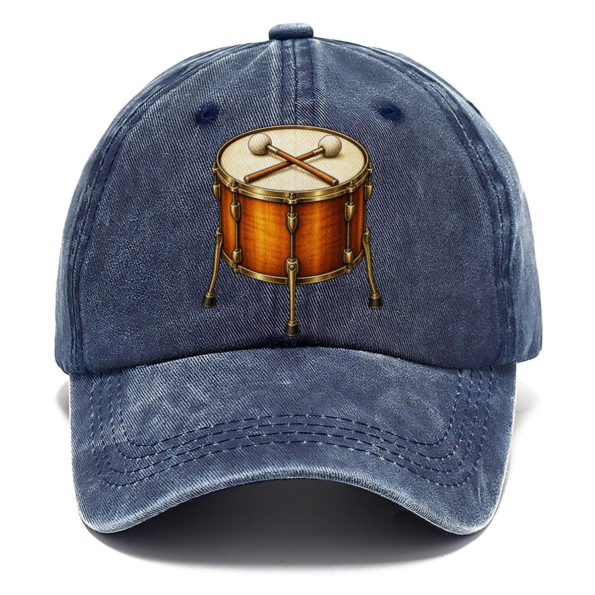 Felt Mallets Over Floor Tom Pastimes Companions Classic Cap – Twilight Navy
