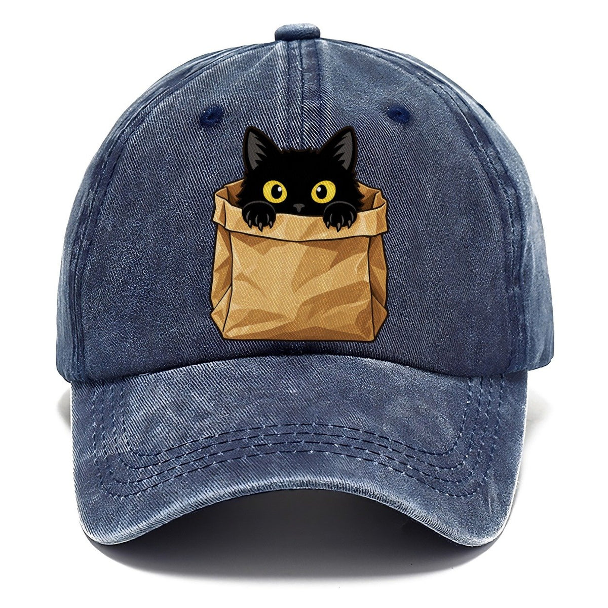 Black Cat Paper Bag Fan Favorites Classic Cap – Twilight Navy