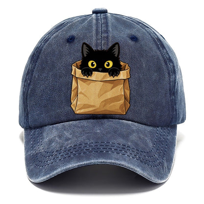 Black Cat Paper Bag Fan Favorites Classic Cap – Twilight Navy