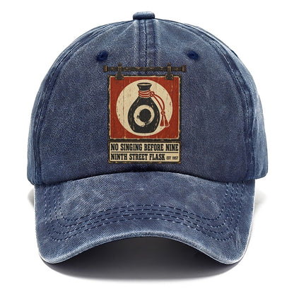 Ninth Street Flask Izakaya Rules Classic Cap – Twilight Navy