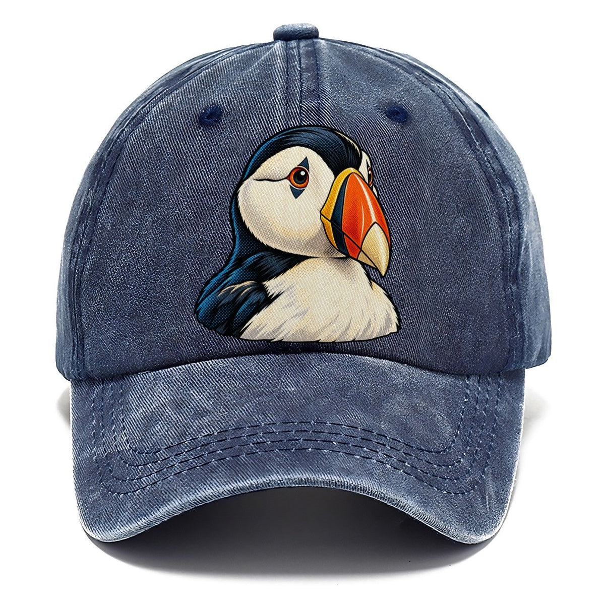 Puffin Portrait Classic Cap – Twilight Navy
