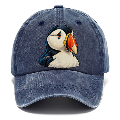 Puffin Portrait Classic Cap – Twilight Navy