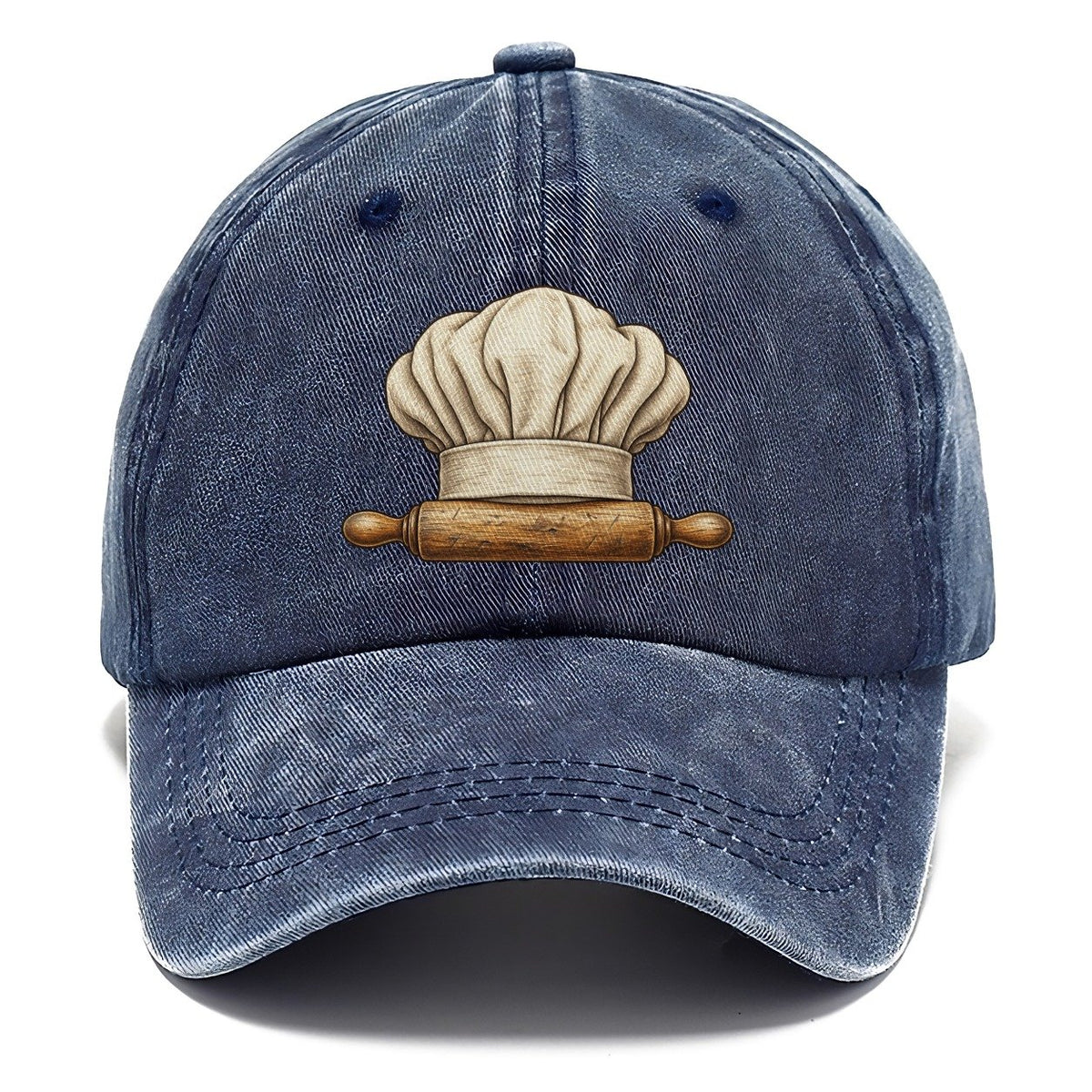Chef Hat Rolling Pin Fan Favorites Classic Cap – Twilight Navy