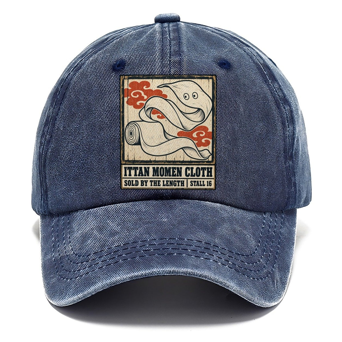 Ittan Momen Cloth Yokai Night Market Classic Cap – Twilight Navy