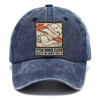 Ittan Momen Cloth Yokai Night Market Classic Cap – Twilight Navy