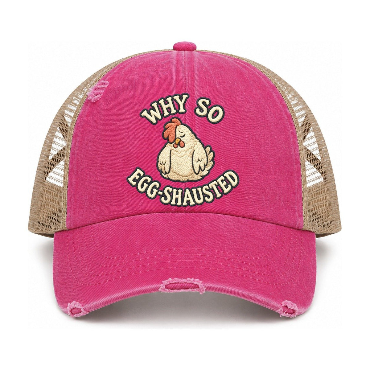 Raspberry-Khaki — front view
