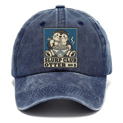 Otter Udon Slurp Club Classic Cap – Twilight Navy