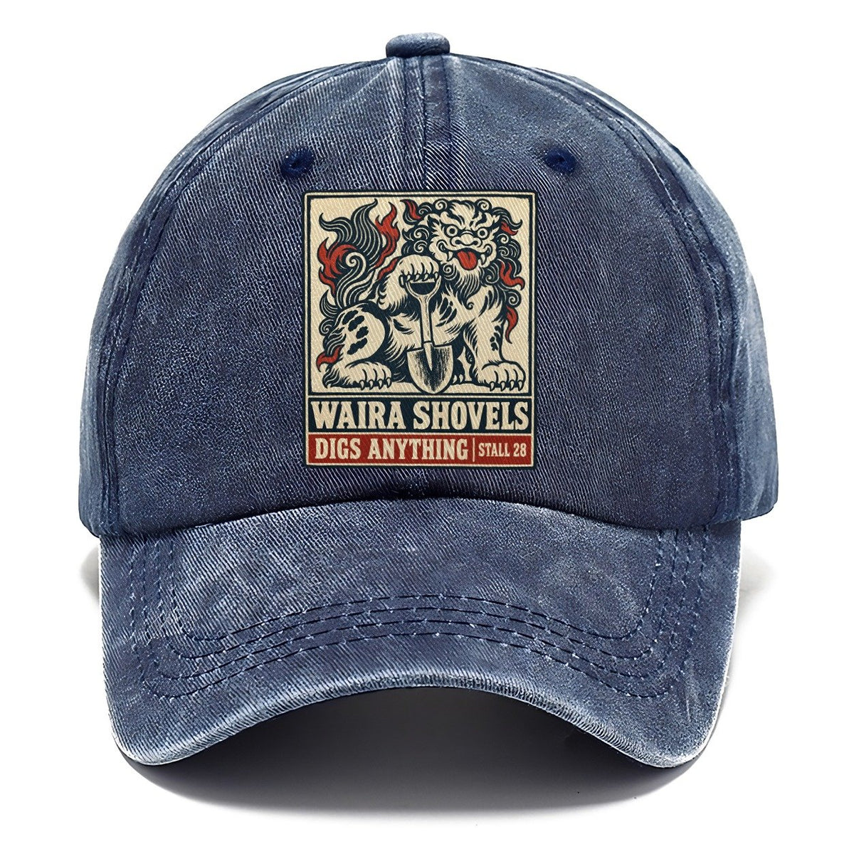 Waira Shovels Yokai Night Market Classic Cap – Twilight Navy