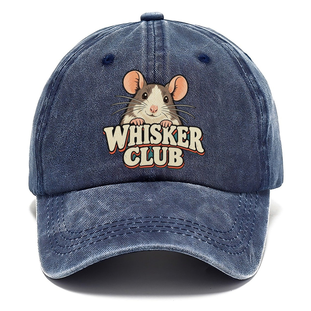 Whisker Club Small Pet Logos Classic Cap – Twilight Navy