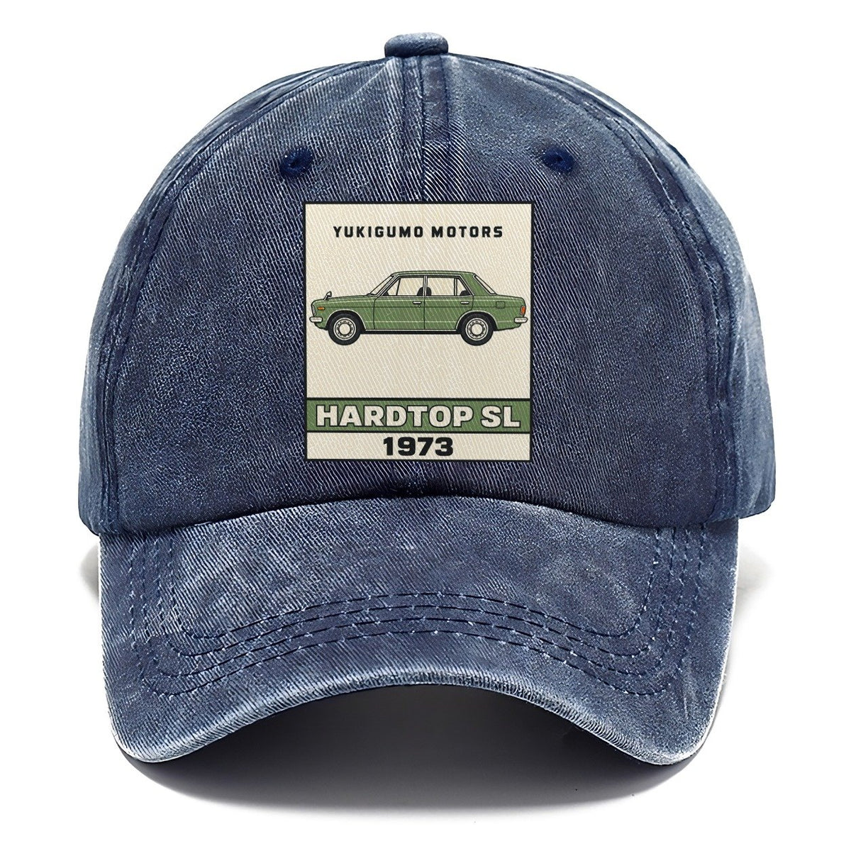 Yukigumo Hardtop Showa Speed Plates Classic Cap – Twilight Navy