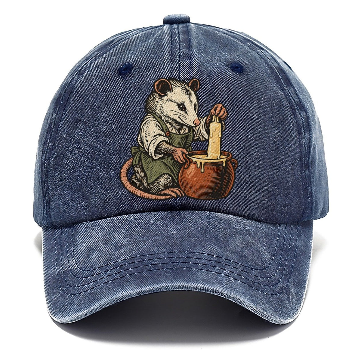Opossum Candle Maker Sundown Familiars Classic Cap – Twilight Navy