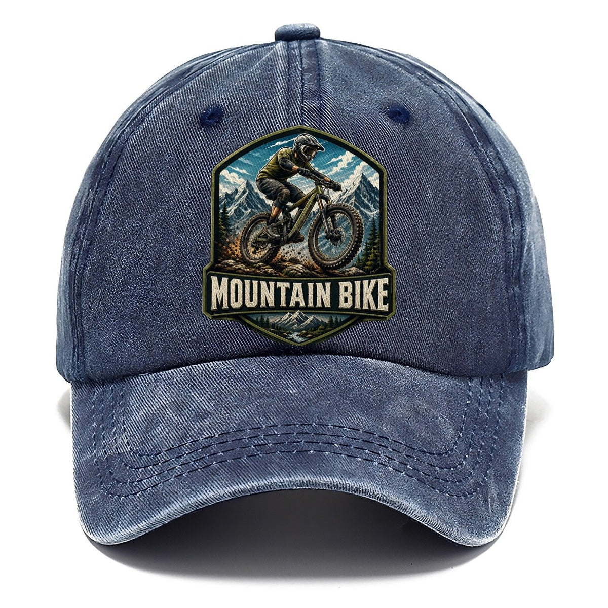 Mountain Bike Rider Classic Cap – Twilight Navy