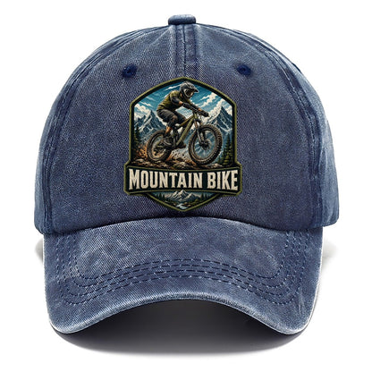 Mountain Bike Rider Classic Cap – Twilight Navy